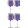 Набор бокалов для вина Aurora, 450 мл, фиолетовый, 4 шт., LSA International