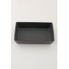 Блюдо прямоугольное 16х10 см h 4 см фарфор цвет черный Seasons, Porland