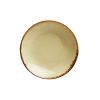 Тарелка глубокая 26 см безбортовая фарфор цвет желтый Seasons, Porland