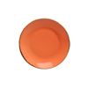 Тарелка 18 см безбортовая фарфор цвет оранжевый Seasons, Porland