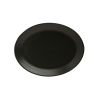 Блюдо овальное 31х24 см фарфор цвет черный Seasons, Porland