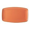 Тарелка прямоугольная 31*18 см фарфор цвет оранжевый Seasons, Porland