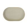 Блюдо овальное 32х20 см фарфор цвет желтый Seasons, Porland