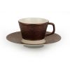 Кофейная пара: чашка 80мл с блюдцем 12см, Porland