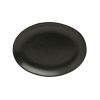 Блюдо овальное 18х14 см фарфор цвет черный Seasons, Porland