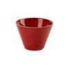 Чаша коническая d 9,5 см h 7 см 200 мл фарфор цвет красный Seasons, Porland