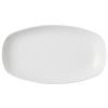 Тарелка овальная 22х12 CM, Белый                  , Porland