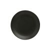Тарелка 28 см безбортовая фарфор цвет черный Seasons, Porland