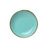Тарелка глубокая 21 см безбортовая фарфор цвет бирюзовый Seasons, Porland