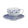 BLUE PASSION Чайная пара 210 мл (чашка с ручкой, блюдце), Porland