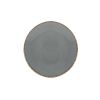 Тарелка 28 см безбортовая фарфор цвет темно-серый Seasons, Porland