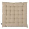 Подушка на стул из хлопка бежевого цвета из коллекции Essential, 40х40 см, Tkano