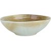 Салатник с неровными краями 1л, 24 см , h 7,5 см, коричнево-бирюзовый,  серия Shade, Home chef