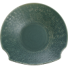 Тарелка коническая 30 см, h 6,7 см, зеленая, серия Shell, Home chef