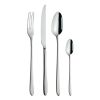 Набор из 24 столовых приборов на 6 персон, нержавеющая сталь, Gaia,