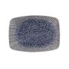Блюдо прямоугольное 27 х 19 см, IRIS BLUE, Porland