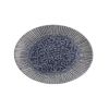 Блюдо овальное 26 х 19 см, IRIS BLUE, Porland
