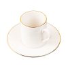 Чашка чайная с блюдцем 180 мл, Farika