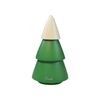 Мельница для специй "ель" h 15,5 см, бук, цвет зеленый/белый, серия XMAS TREE By Whinot Design, Bisetti