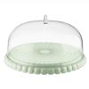 Блюдо сервировочное с крышкой Tiffany, 36 см, зеленое, Guzzini