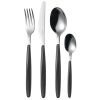 Набор из 24 столовых приборов Cutlery My Fusion, черный, Guzzini