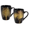 Набор из 2-х кружек, 330 мл, золотистый декор, Singapore, WD Lifestyle