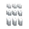 Подарочный набор стаканов Noblesse 18 шт.  Set/18, 6 х 245 мл, 6 х 295 мл, 6 х 375 мл, хрусталь, Nachtmann