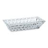 Набор тарелок Bossa Nova Bowl Rectangular 17cm Set of 2, 36 мм, хрусталь, Nachtmann
