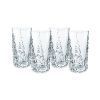 Набор из 4-х стаканов для воды Sculpture, объем: 420 мл, бессвинцовый хрусталь, 101967, Nachtmann