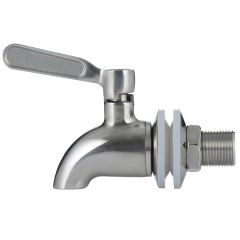 Кран для диспенсера стальной, Kilner