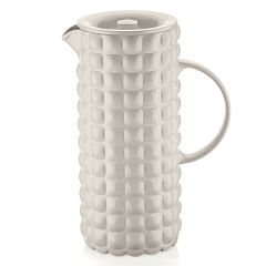 Кувшин с колбой для льда Tiffany, 1,75 л, акрил, молочно-белый, Guzzini