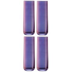 Набор стаканов Aurora, 420 мл, фиолетовый, 4 шт., LSA International