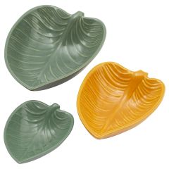 Набор сервировочных блюд In The Forest Leaf, 3 шт., Mason Cash