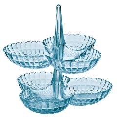 Набор менажниц Tiffany, акрил, голубой, 2 шт., Guzzini