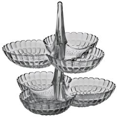 Набор менажниц Tiffany, акрил, серый, 2 шт., Guzzini