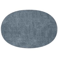 Салфетка подстановочная овальная двухсторонняя Fabric, синяя, Guzzini