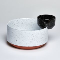 Чаша сервировочная Eclipse для салата и соуса, Doiy