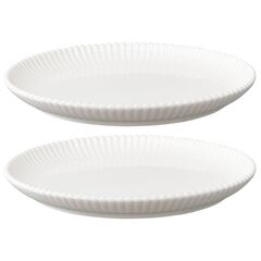 Набор из двух тарелок белого цвета из коллекции Kitchen Spirit, 21 см, Tkano