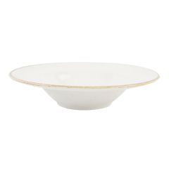 Тарелка глубокая 30 см с полями фарфор цвет бежевый Seasons, Porland