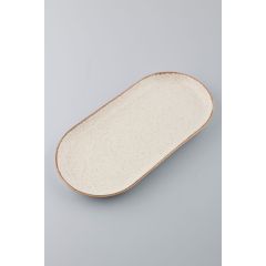 Блюдо овальное 30х15 см фарфор цвет бежевый Seasons, Porland