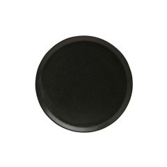 Тарелка для пиццы 20 см фарфор цвет черный Seasons, Porland