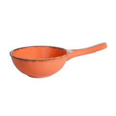 Сковорода d 16 см 600 мл фарфор цвет оранжевый Seasons, Porland