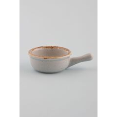 Соусник-сковорода d 6 см фарфор цвет серый Seasons, Porland