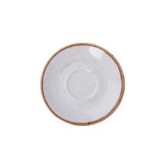 Блюдце для кофейной чашки 12 см фарфор цвет бежевый Seasons, Porland