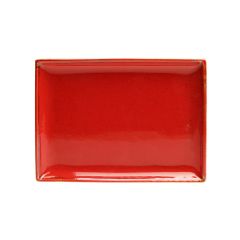Блюдо прямоугольное 18х13 см фарфор цвет красный Seasons, Porland