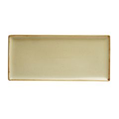 Блюдо прямоугольное 35х16 см фарфор цвет желтый Seasons, Porland