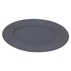 Набор обеденных тарелок Soft Ripples,  ?27 см, серые, 2 шт., Liberty Jones