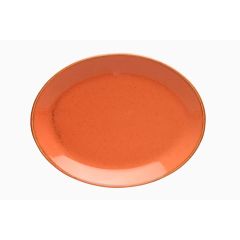 Блюдо овальное 31х24 см фарфор цвет оранжевый Seasons, Porland