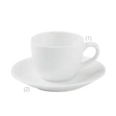 Блюдце д/чашки 90мл, 12CM, Белый        , Porland