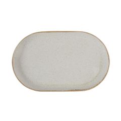 Блюдо овальное 32х20 см фарфор цвет бежевый Seasons, Porland